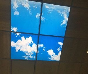 اجرای آسمان مجازی در مغازه