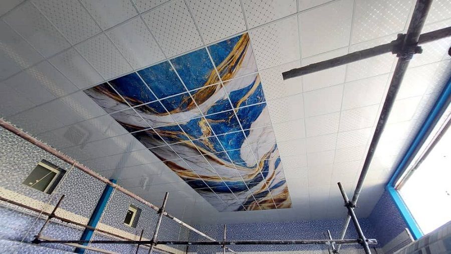 آسمان مجازی طرح ماربل پلکسی آران