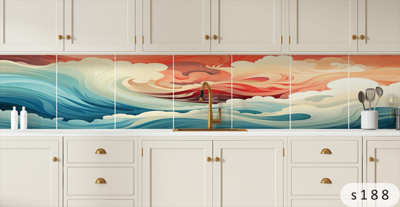 طرح آسمان و دریا 3